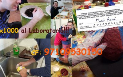 5×1000 per il Laboratorio!!!