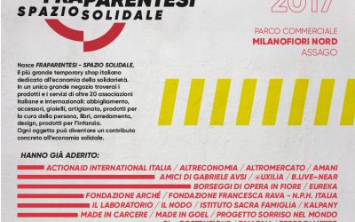 Il Laboratorio è presente a “Fraparentesi – spazio solidale”!