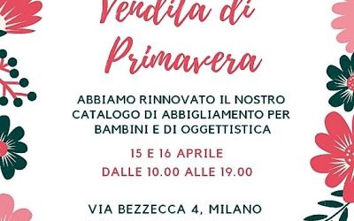 Vendita di Primavera! In via Bezzecca!